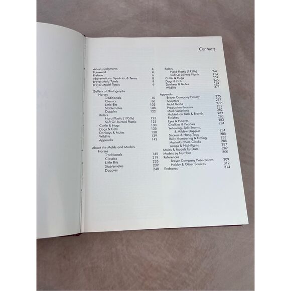 Vintage Breyer Horse Book Reference Breyer Molds & Models 1950-1995 Nancy Young - Picture 3 of 9